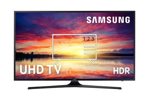 Organize channels in Samsung 70" KU6000 6 Series Flat UHD 4K Smart TV