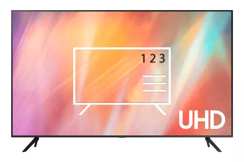 Organize channels in Samsung AU7170