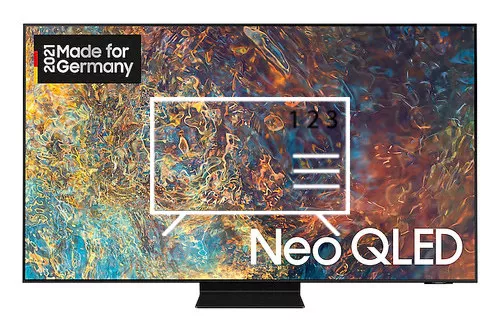 How to edit programmes on Samsung GQ55QN90AAT