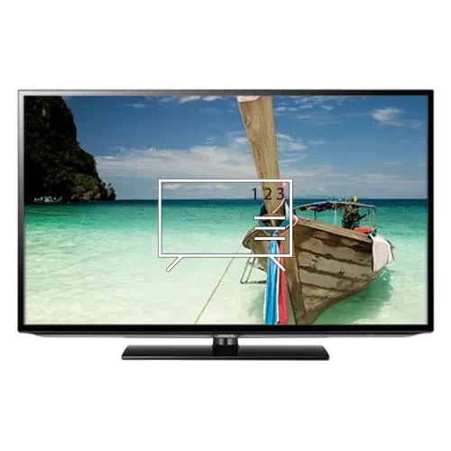 Organize channels in Samsung HG40NA570LF