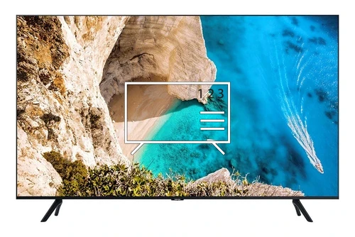 Organize channels in Samsung HG65ET690UBXXU