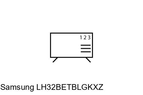 Ordenar canales en Samsung LH32BETBLGKXZ
