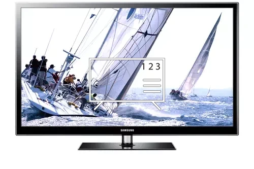 Organize channels in Samsung PS51E570D2S