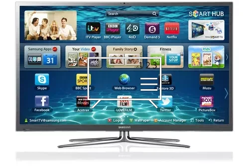 Organize channels in Samsung PS64E8000GU