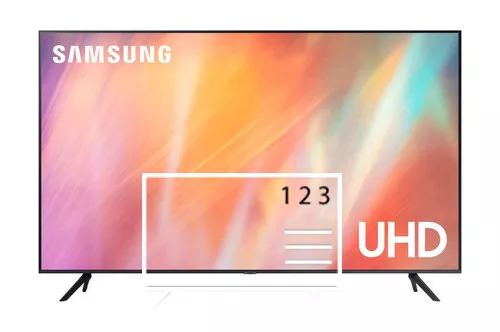 Organize channels in Samsung Televisión  UN43AU7000FXZX - 43 pulgadas, 4K, 3840 x 2160 Pixeles