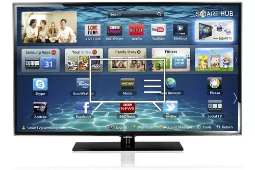 Organize channels in Samsung UE32ES5500K