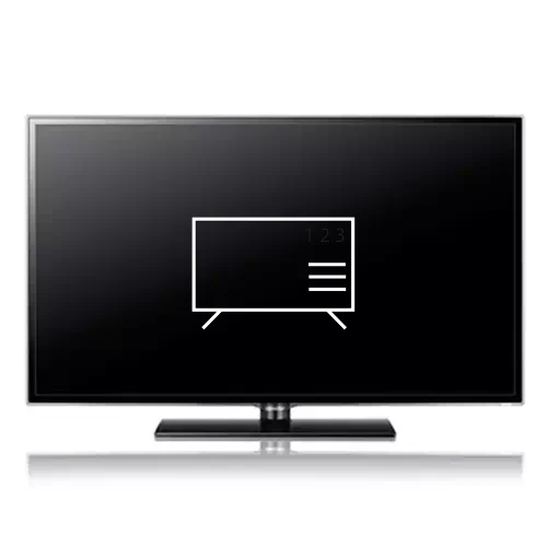 Organize channels in Samsung UE32ES5505K