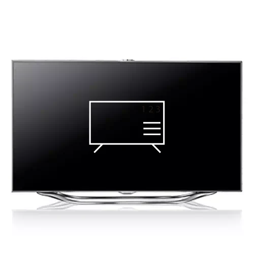 Organize channels in Samsung UE40ES8000SXXC