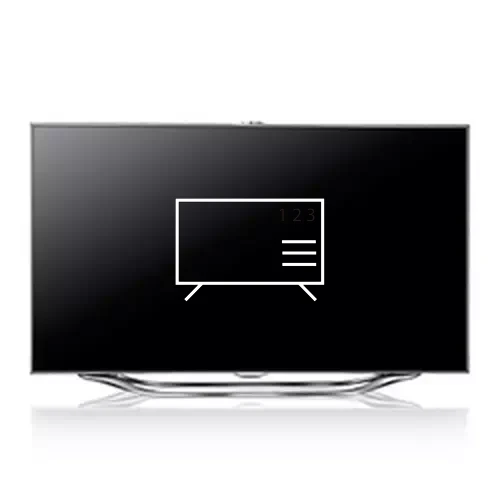 Organize channels in Samsung UE40ES8005U