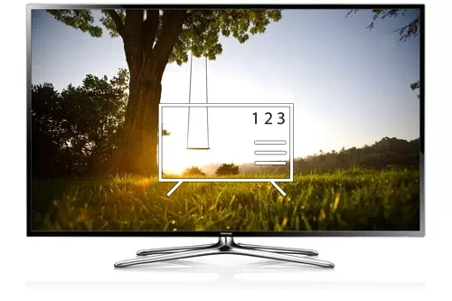 Organize channels in Samsung UE40F6475SB