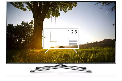 Organize channels in Samsung UE40F6640SS