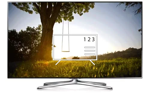 Organize channels in Samsung UE40F6650SS