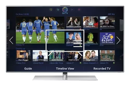 Organize channels in Samsung UE40F7000ST