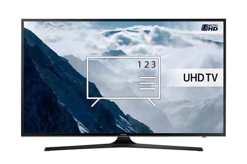 Organize channels in Samsung UE40KU6000K