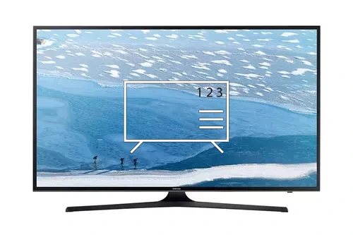 Organize channels in Samsung UE40KU6072U