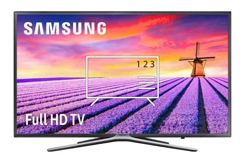 Organize channels in Samsung UE43M5505AK