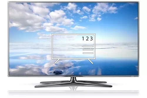 Trier les chaînes sur Samsung UE46D7080