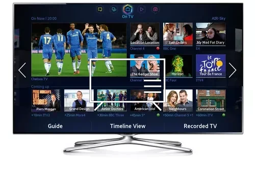 Organize channels in Samsung UE46F6500SB
