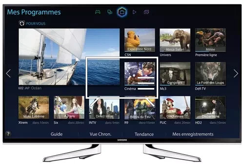 Trier les chaînes sur Samsung UE48H6640