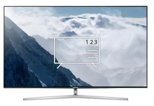 Trier les chaînes sur Samsung UE49KS8080TXZG