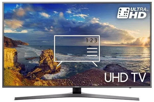 Organize channels in Samsung UE49MU6440