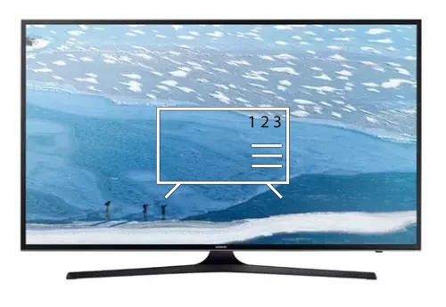 Organize channels in Samsung UE50KU6070U