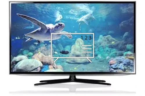 Organize channels in Samsung UE55ES6100W