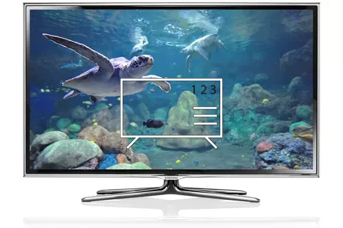 Organize channels in Samsung UE55ES6890S