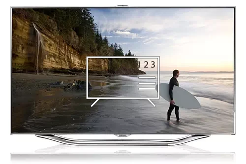 Comment trier les chaînes sur Samsung UE55ES8000SXXC