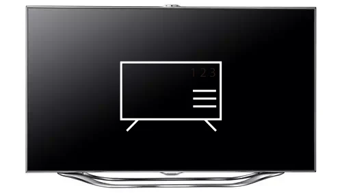 Organize channels in Samsung UE55ES8000SXXN