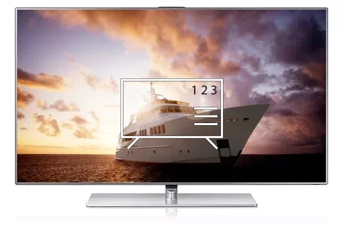 Organize channels in Samsung UE55F7000SZ