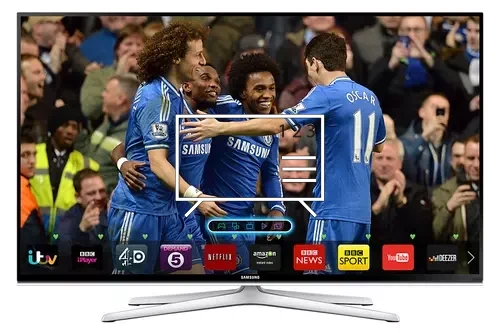 Organize channels in Samsung UE55H6500