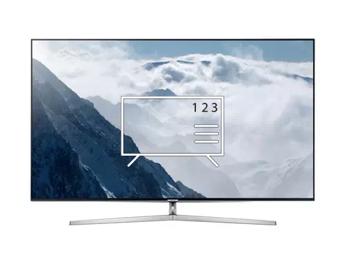 Trier les chaînes sur Samsung UE55KS8000TXZF