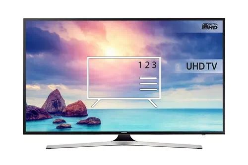 Organize channels in Samsung UE55KU6020