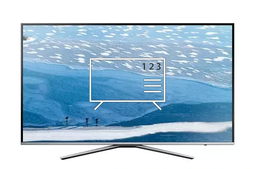 Organize channels in Samsung UE55KU6400SXXN