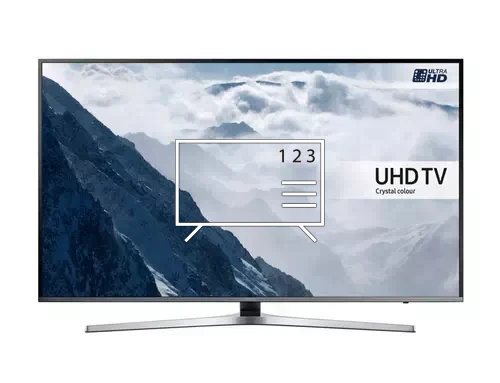 Trier les chaînes sur Samsung UE55KU6470UXXU