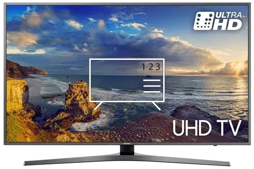 Organize channels in Samsung UE55MU6440