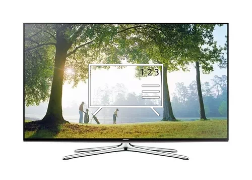 Trier les chaînes sur Samsung UE60H6200AK