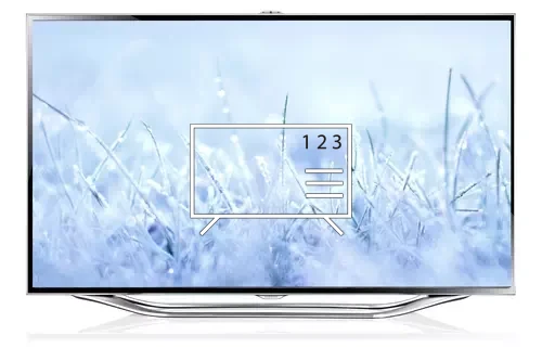 Organize channels in Samsung UE65ES8000SXXC