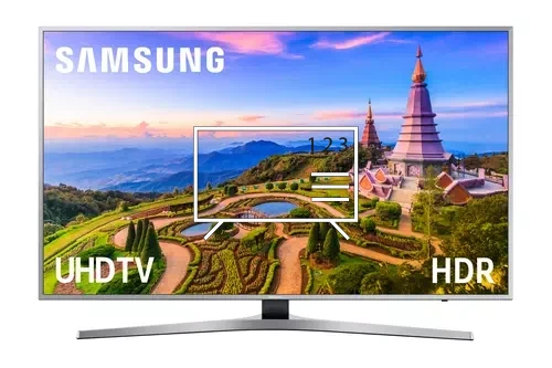 Organize channels in Samsung UE65MU6405U