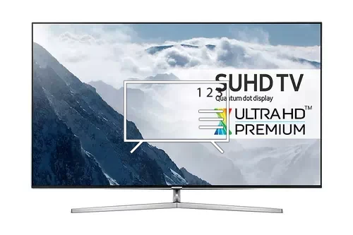 Organize channels in Samsung UE75KS8090T