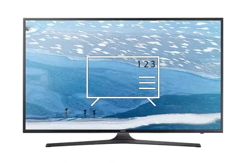 Organize channels in Samsung UN40KU6000F