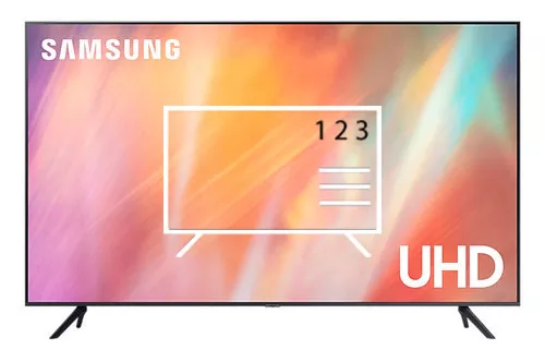 Ordenar canales en Samsung UN50AU7000FXZX