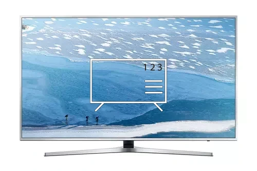 Organize channels in Samsung UN55KU6400F