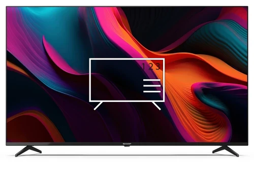 Trier les chaînes sur Sharp 55" 4K Ultra HD LED Google TV