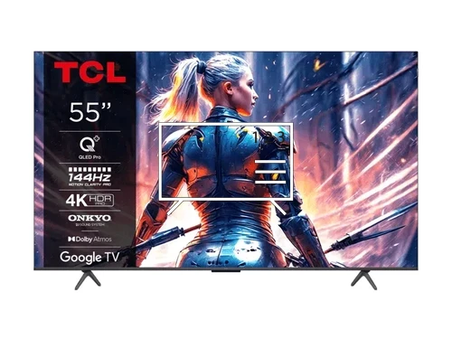 Organize channels in TCL 4K 144HZ QLED TV with Google TV and Game Master Pro 3.0