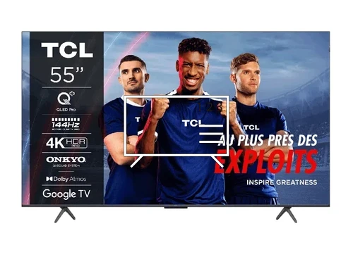 Organize channels in TCL 55C75B