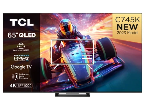 Organize channels in TCL 65C741K