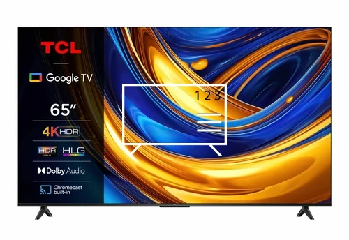 Organize channels in TCL 65P61B