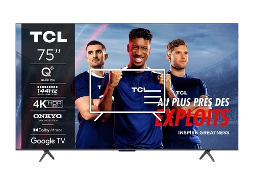 Organize channels in TCL 75C75B